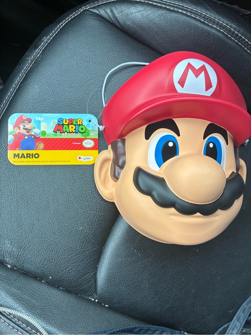 Nintendo Super Mario Mask in Red, Blue, Black
